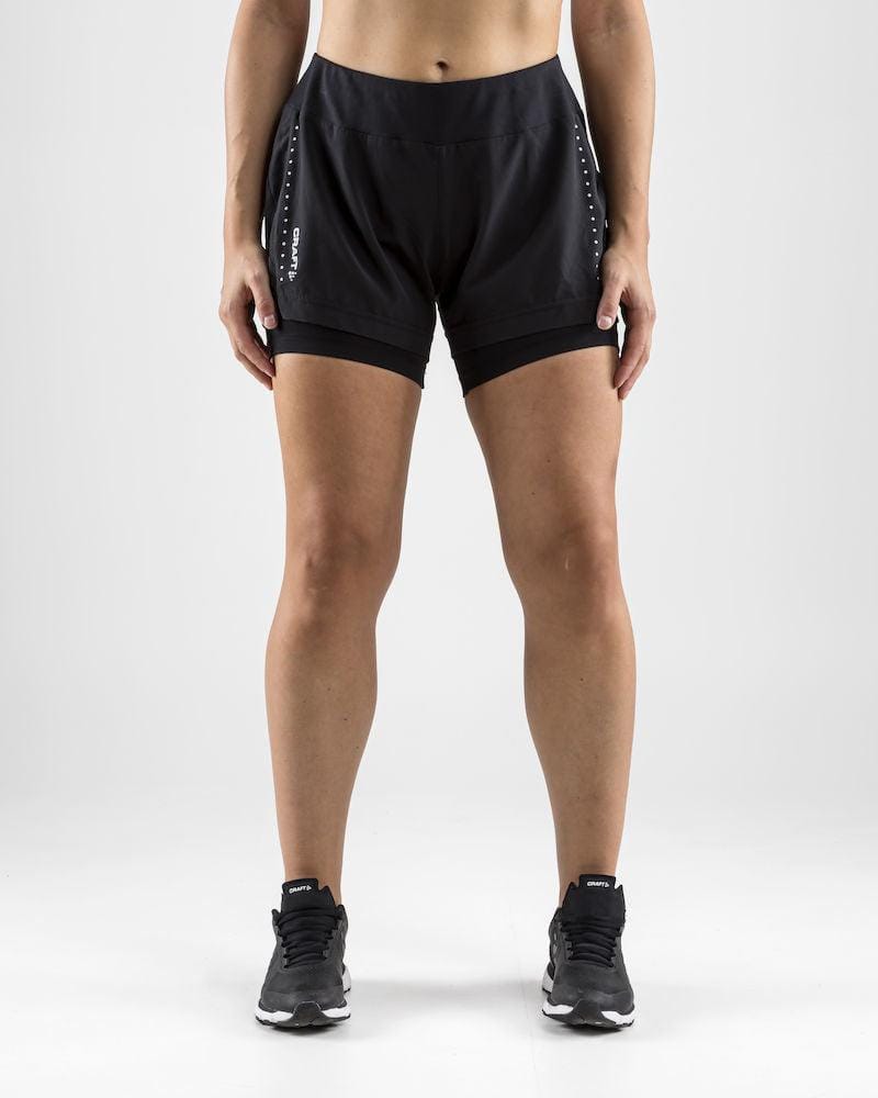 Craft Women's Essential 2-IN-1 Shorts - DAC running | Running Shop | Shoes | Clothing | Accessories