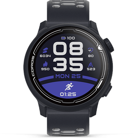 Coros Pace 2 GPS Watch w/ Silicone Band - DAC running | Running Shop | Shoes | Clothing | Accessories