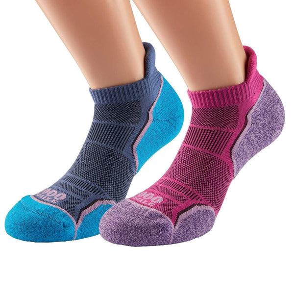 1000 Mile Women's Run Socklet Twin Pack - DAC running | Running Shop | Shoes | Clothing | Accessories