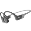 Black and grey Shokz Openrun sport headphones