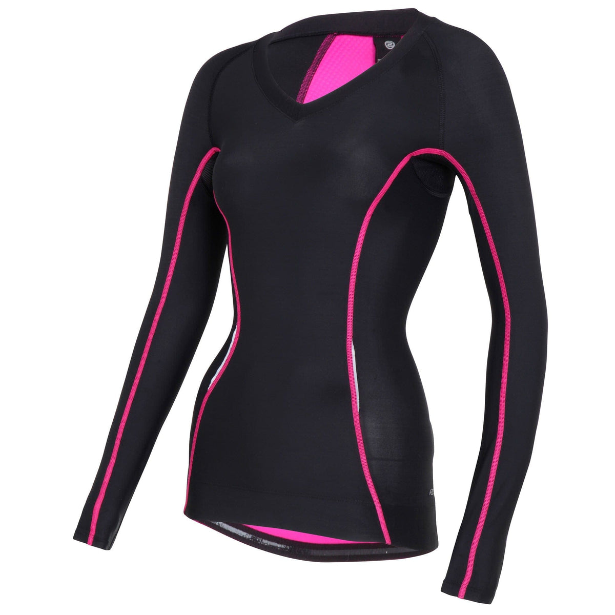 Skins A200 Compression Short Sleeve Shirt women (black / pink) buy che